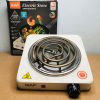 Electric Stove For Cooking – Hot Plate Heat Up In Just 2 Mins – Easy To Clean – (random Color )